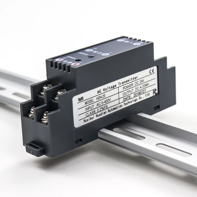 Loulensy AC Voltage Transducer Voltage Sensor Transmitter Transformer Input 0-350V AC Output 0-10V DC