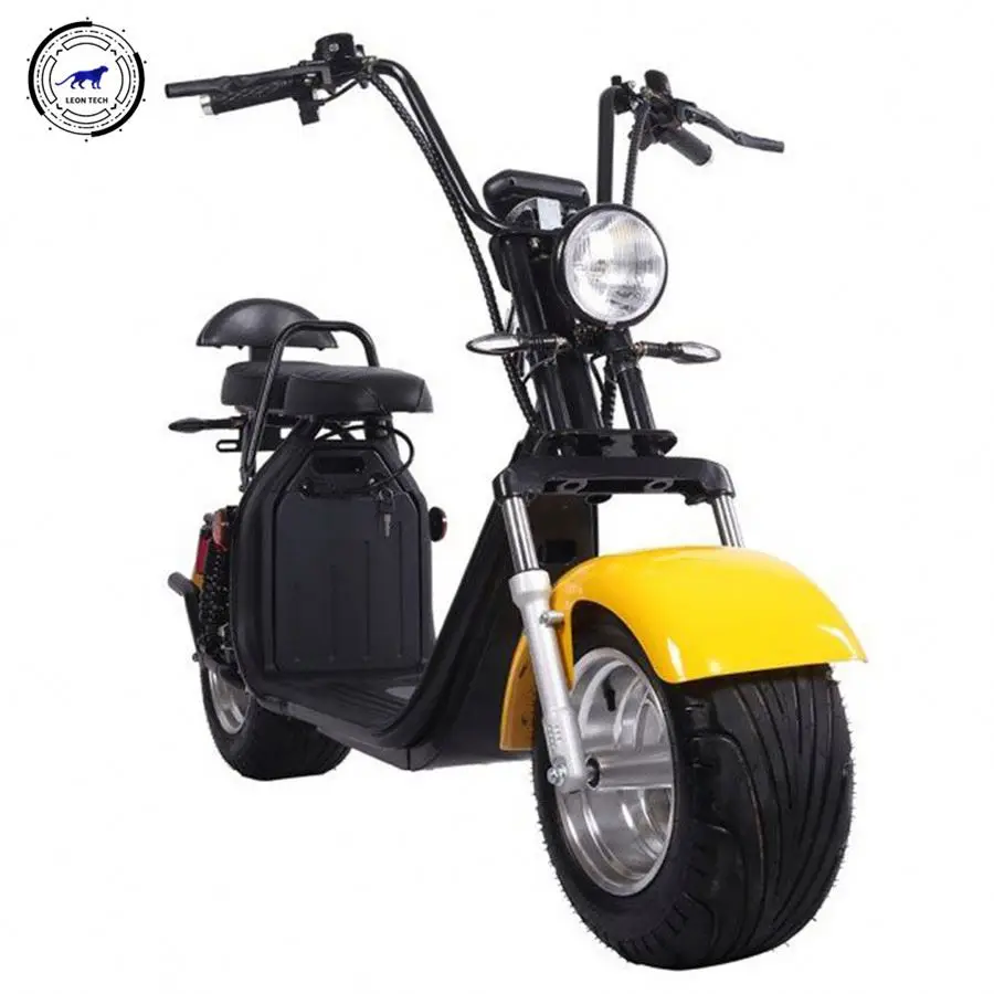 

60V Citycoco 1000W Voltage 40Km/H Fast Speed 1000W Seev Citycoco Electric Scooter, Blue red black