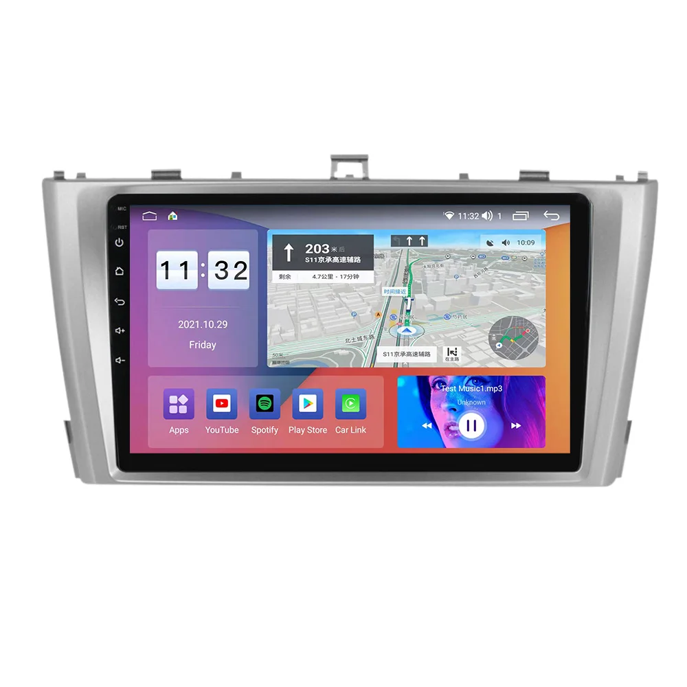 

Android Car Player For Toyota Avensis 2008-2015 Car Radio BT 4G LTE GPS Car Audio System WIFI Carplay AHD