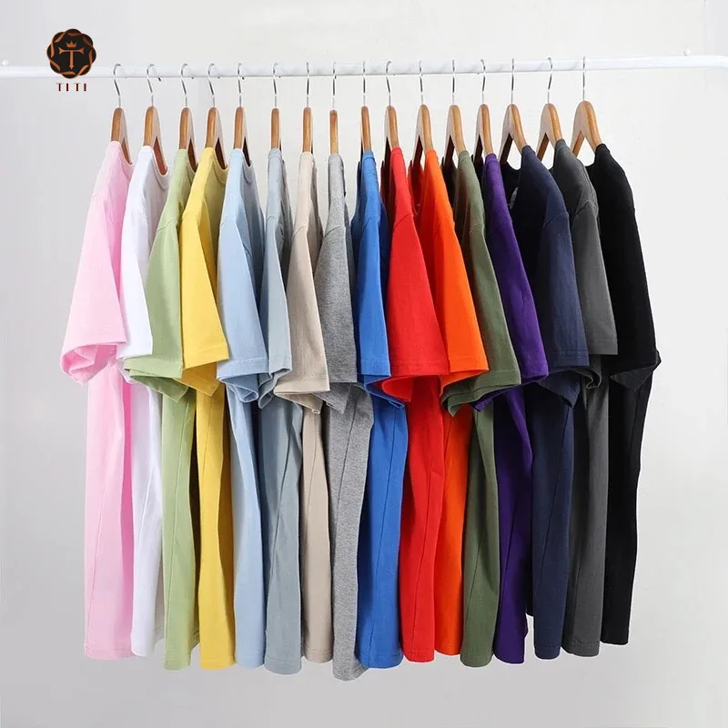 TT Wholesale Oversize Cheap t Shirt Blank Gym Oversized T-shirts Custom Cotton Shirt Blank Mens Cotton Tshirt