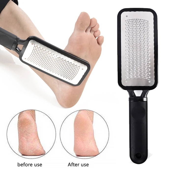 

Colossal Pedicure Scrubber Tool Callus Remover Corn Trimmer Foot Rasp File, Black