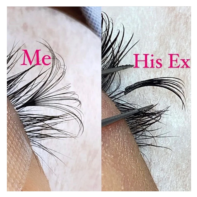 

Lash Extension Supplies 0.5s Volume Eyelash Extension Professional Lash Fan 3d Eyelash Extension Private Logo, Natural black