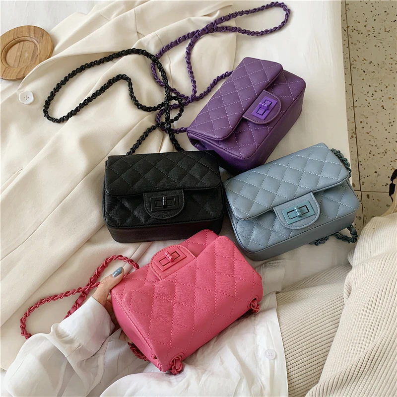 

Leather underarm bags chain lady bags mini purse women famous brand luxury handbags