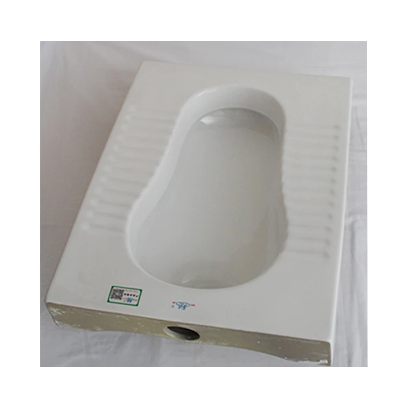 
Hotel White High temperature Glazed Ceramics Squat Pan Toilet Bathroom Accessories 