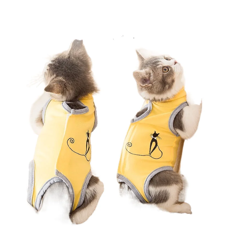 

Pet Cat Clothes Dress Cat Retrieve After Surgery Clothing Pet Wound Sterilization Pet Supplies Surgical Recovery