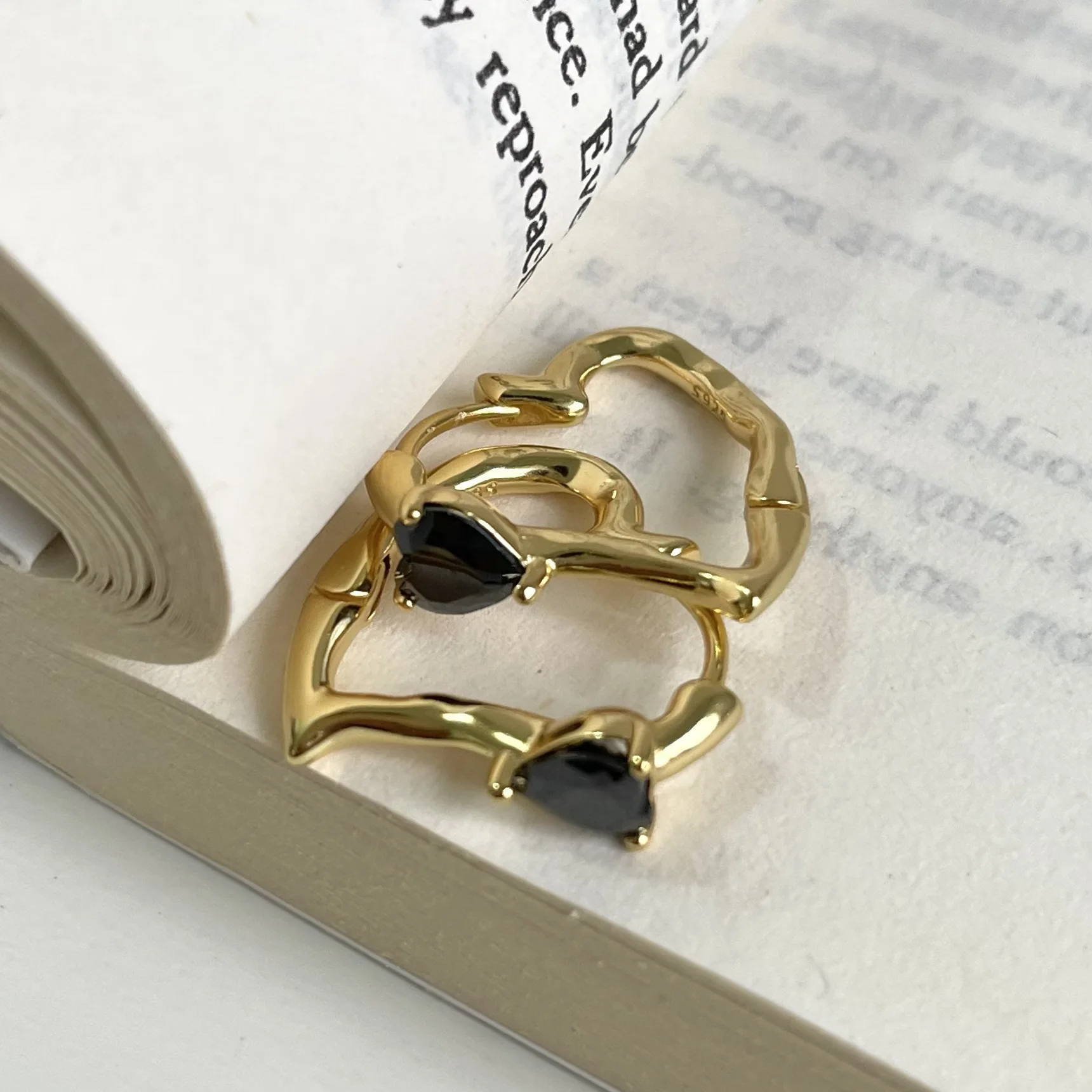 

VIANRLA 925 Sterling Silver Jewelry Minimalist Zircon Earrings 18k Gold Plated Earring For Women Free Laser Logo Wholesale