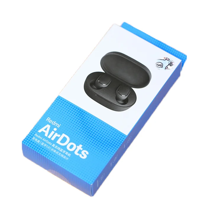 

wireless earbuds Bt 5.0 TWS earphones twins true airdots connecting for mi airdots pro, Black