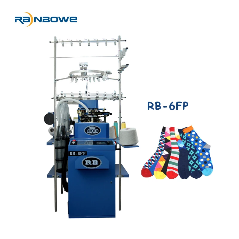 
hand use circular full automatic sock knitting machine to make cotton baby socks for sale 