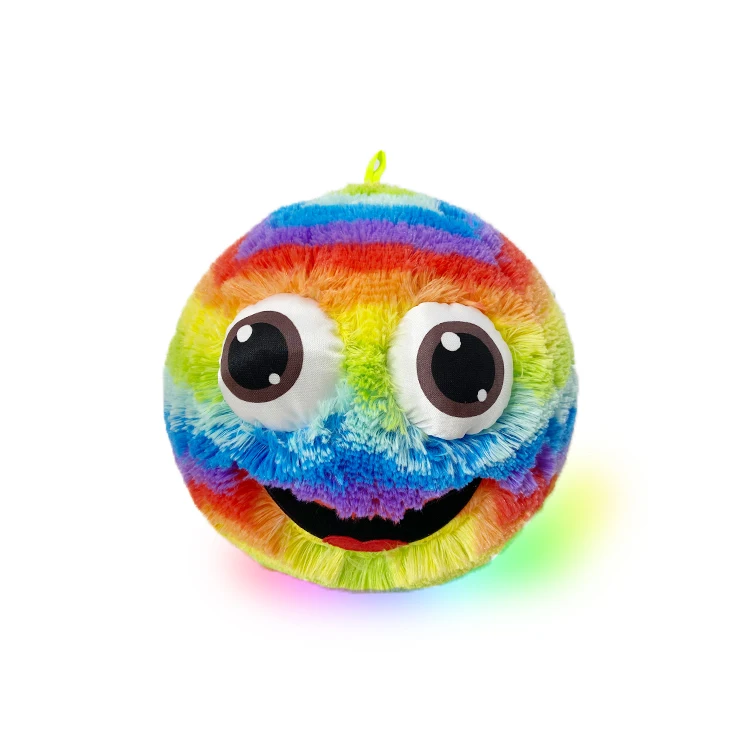 
Factory price custom PVC inflatable colorful fuzzy balls toys 
