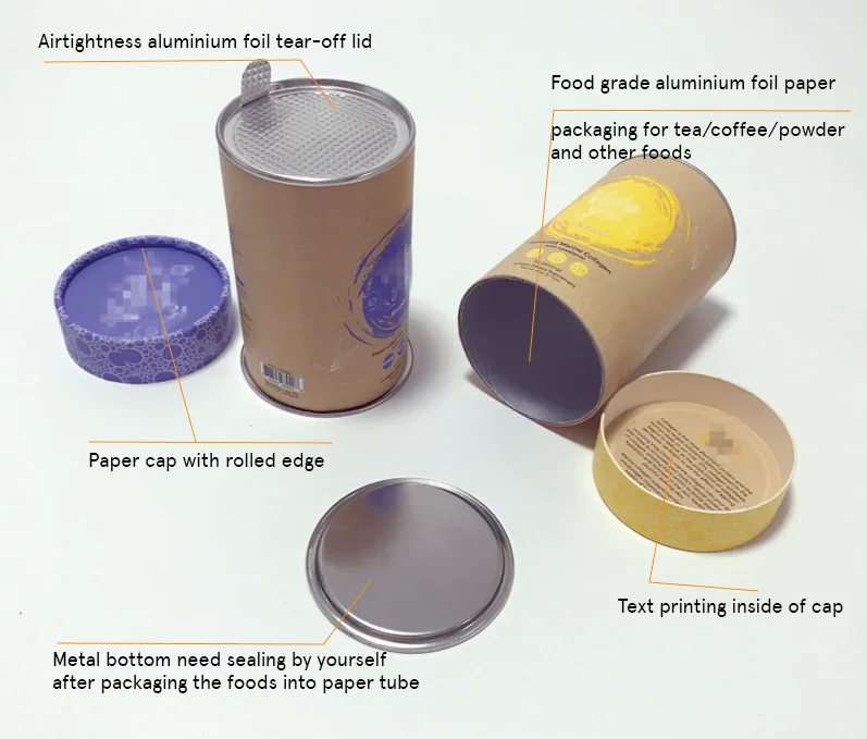 Eco Friendly Cheaper Price Cardboard Mailing Tube Custom Sizes Rigid