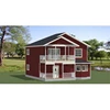 High Density Prefab Building Steel Structure Villas