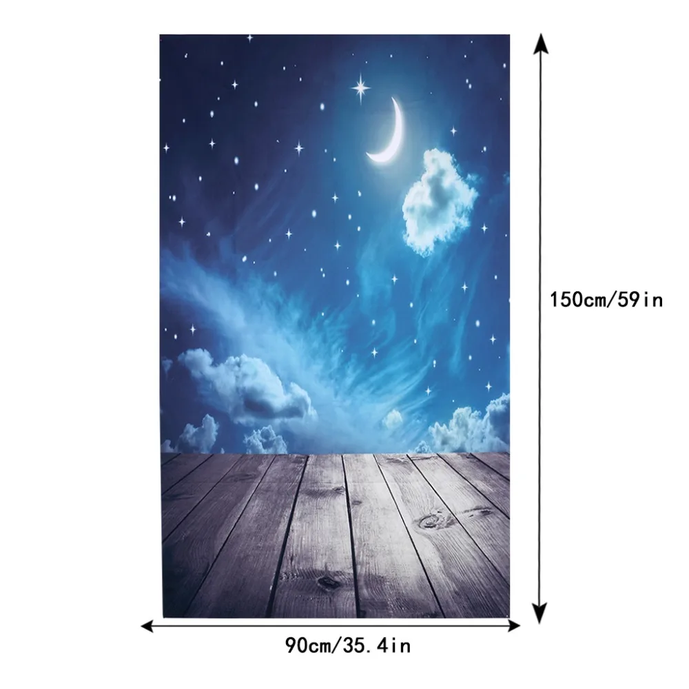 乙烯基摄影背景夜月亮月亮板影棚道具摄影背景防水0 9m X 1 5m Buy 照片背景product On Alibaba Com