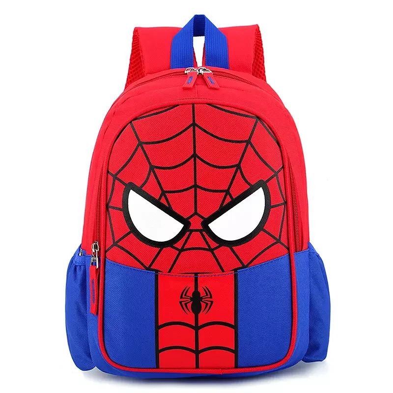 

Waterproof kindergarten New Cartoon boy SpiderMan IronMan Captain America Cute kindergarten Children School Bags Backpack