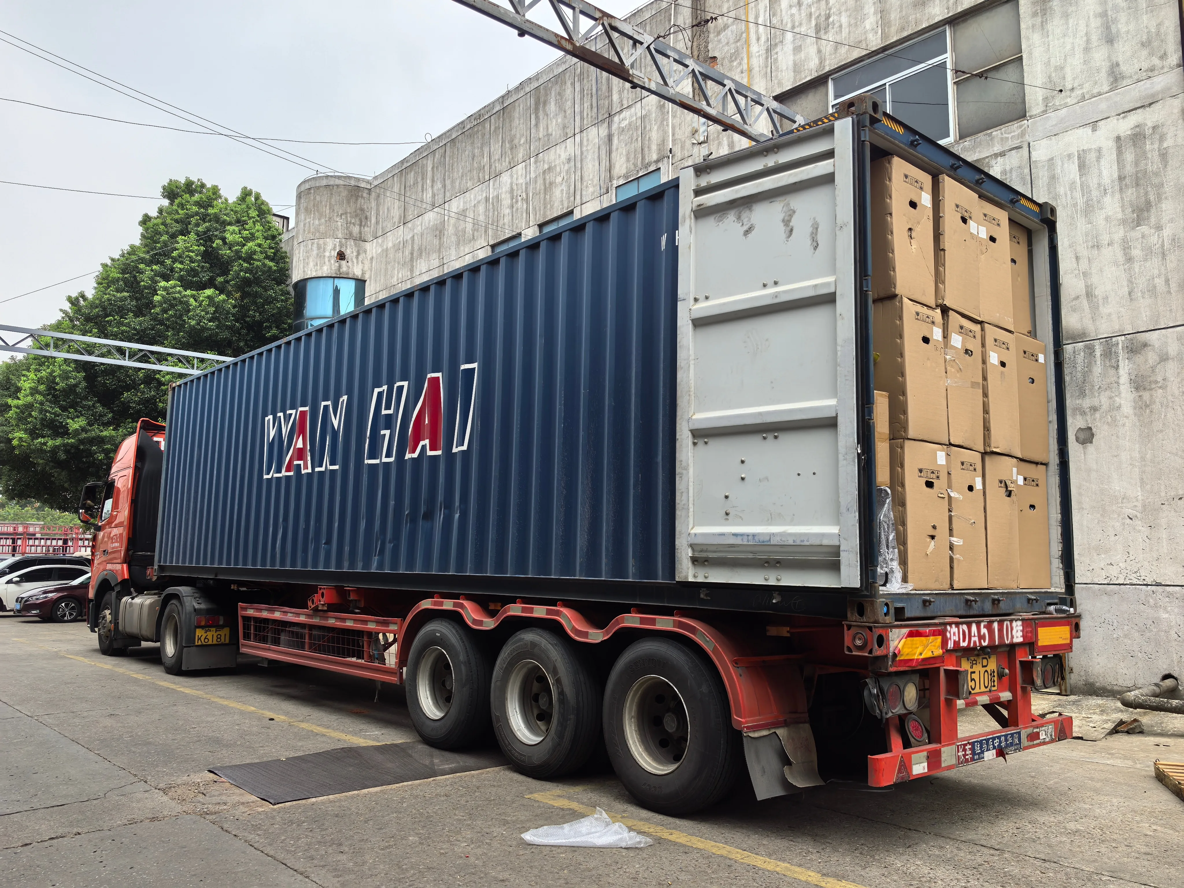 Container loading