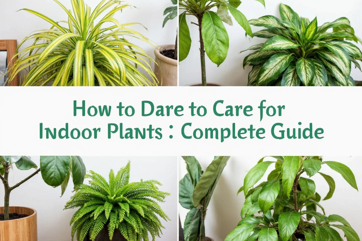 how to care for indoor plants