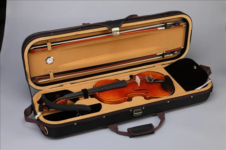 High grade hard violin case oblong shape light and strong