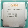 QN8G i7 8700K ES CPU INTEL 6 core 12 threads 3.2Ghz,Support Z370 and other eight-generation motherboards, do not pick the board