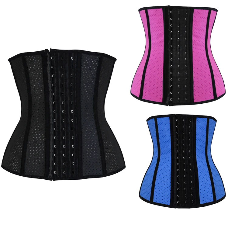 

Customized Colors Plus Size XS-6XL Latex Waist Trainer,9 Steel Bones Latex Waist Training Corsets For Sale, Customized color
