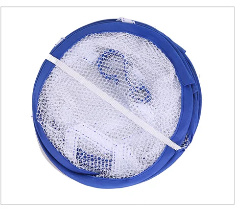 

Best Selling Clothes Dryer Drying Rack Hanging Laundry Basket Mesh Nets Double Layer, As picture