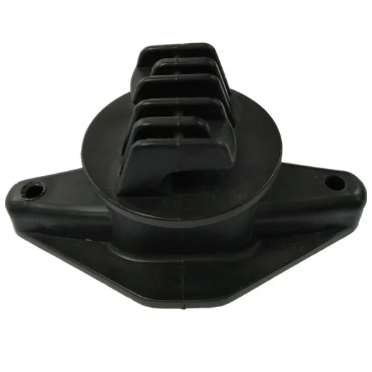 

Wood Post Wide Jaw Claw Insulator, Black