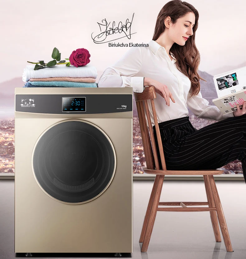 
10KG electric clothes dryer machine/mini tumble cloth dryer/portable vented dryer 