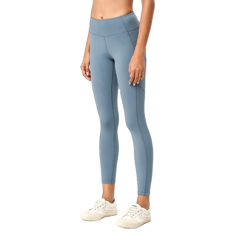 

Wholesale women high waist yoga fitness leggings with pockets