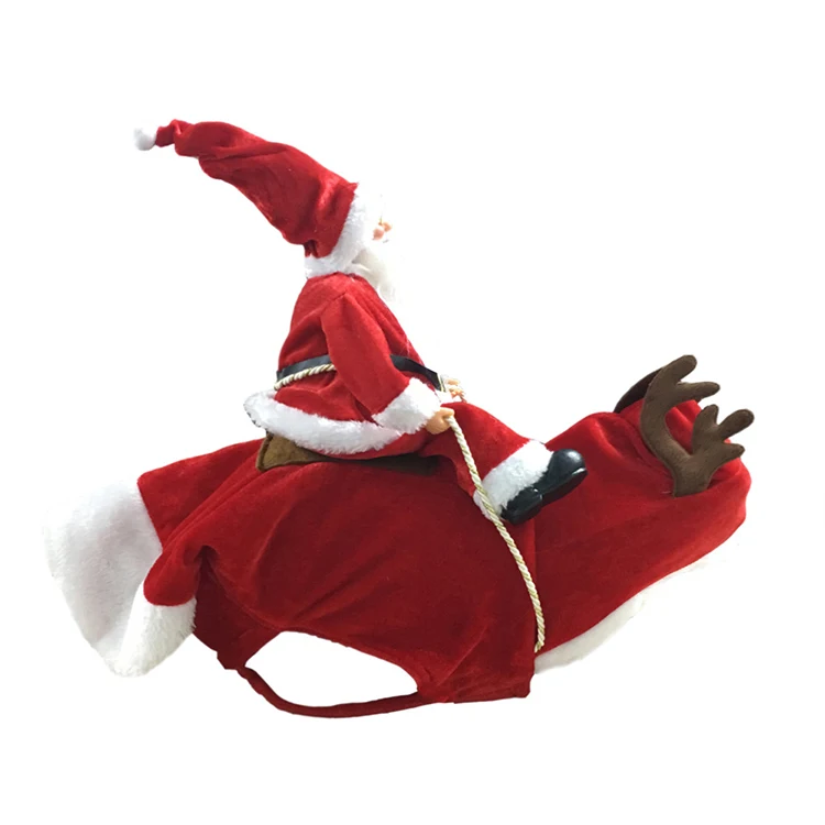 

Puppy Dress Dog Coats Clothing Chinese Pet Christmas Clothes Cloak, Red