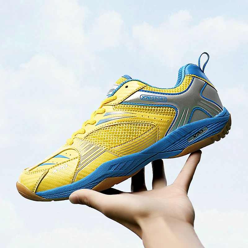 
Hombre 2020 Women Casual Sports Sneakers High Stress Leather MD Outsole Badminton Tenis Shoes Men 