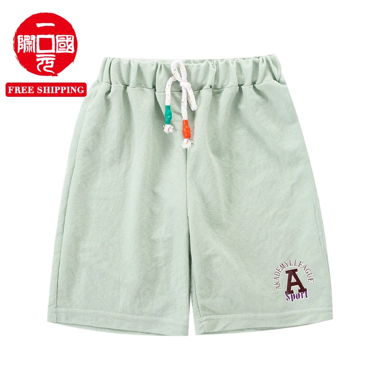 

Boys' Pants Summer Cartoon Breathable Leisure Sports Pure Color boy's shorts