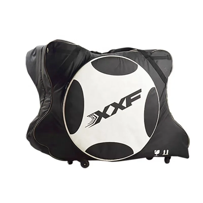 

High sell design travel bicycle bag bike carry bag soft road bike bag, Black