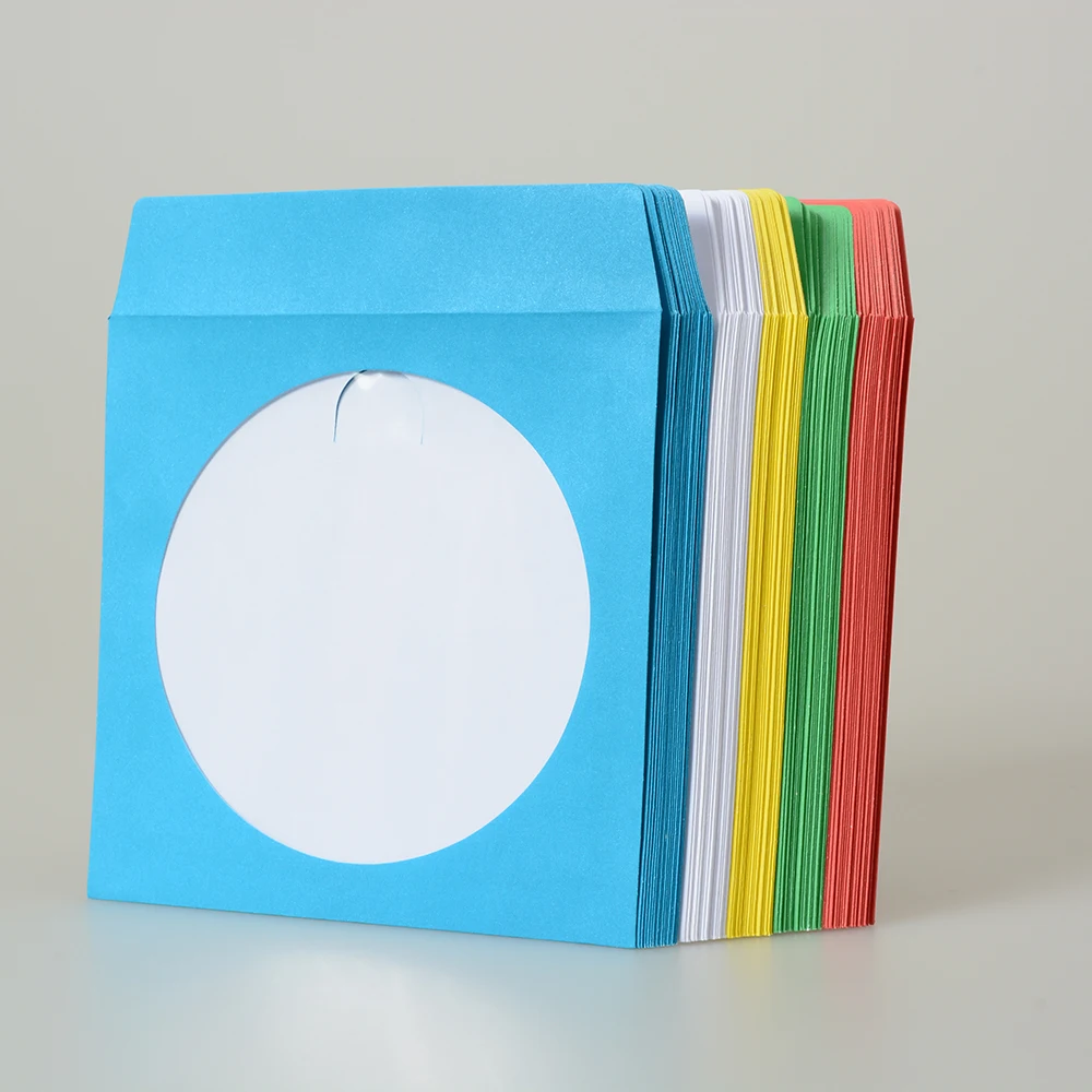 Color Paper Sleeve Cd Paper Sleeves Customize - Buy White Paper Sleeves ...