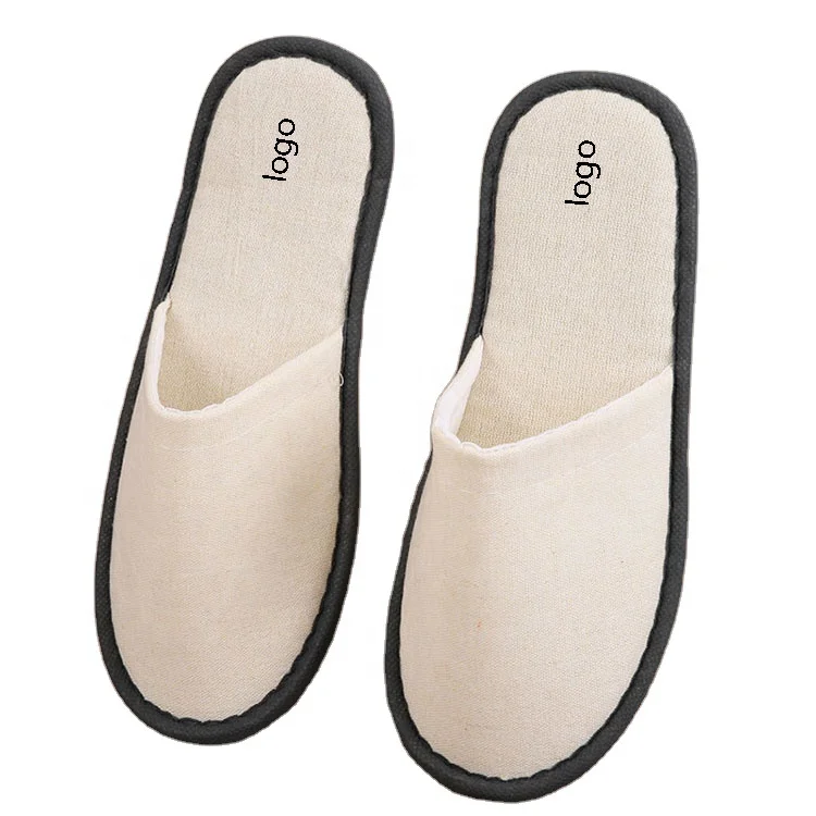 

Factory Price linen/cotton Blend Bedroom Travel Disposable Terry Women Men Disposable Hotel Slippers Shoes For South Africa