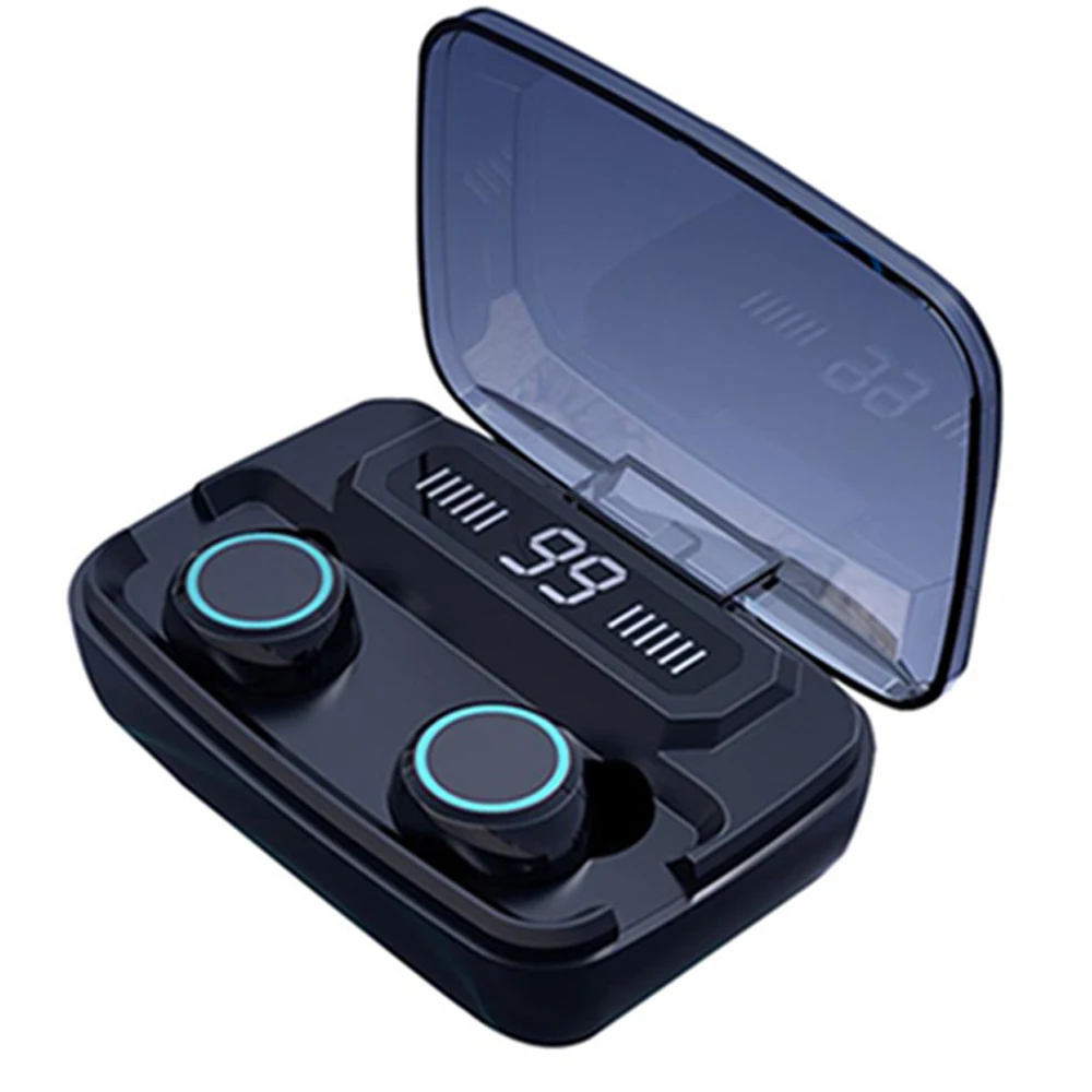 

Swimming wireless waterproof tws stereo headphones in ear built in mic headset