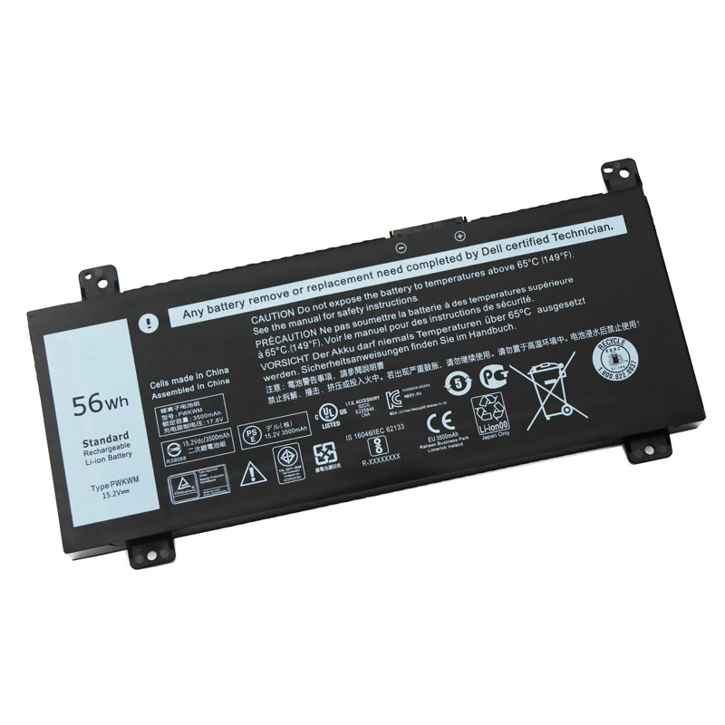 

PWKWM M6WKR 56WH Rechargeable Battery For DELL Inspiron 7000 Series 14-7466 14-7467 laptop battery