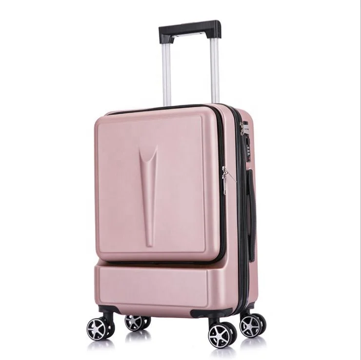 

Front laptop design luggage cabin trolley luggage abs pc suitcase