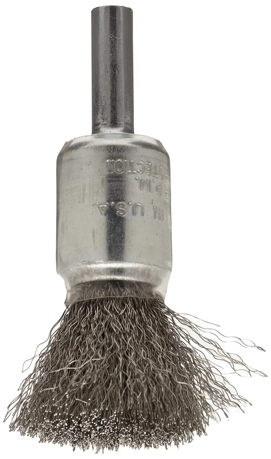 Weiler circular flared crimped wire end brush russia ubuy