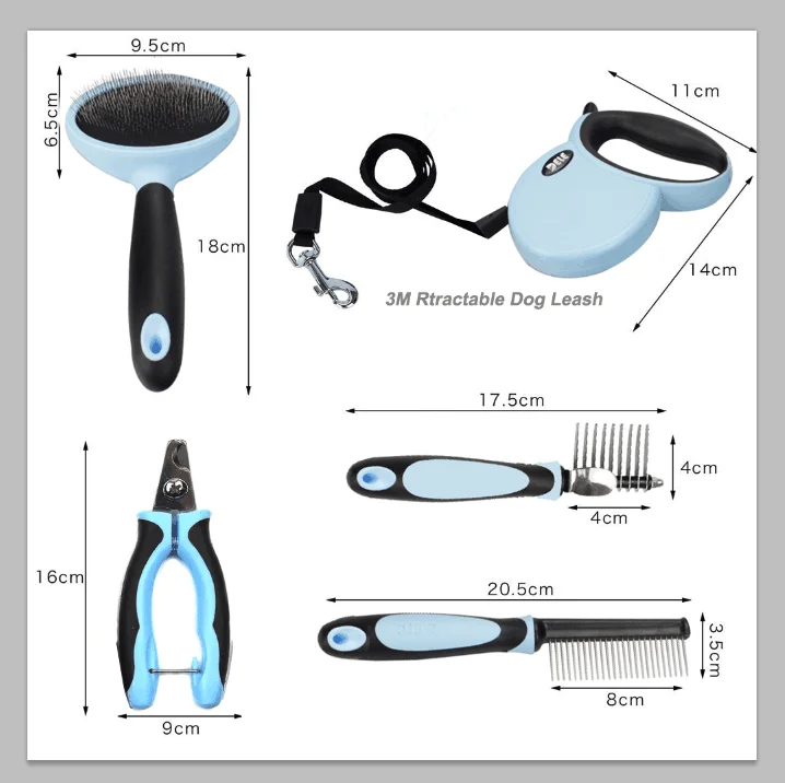 
Professional Wholesale Dog Grooming Product Kit(5pcs/kit) 