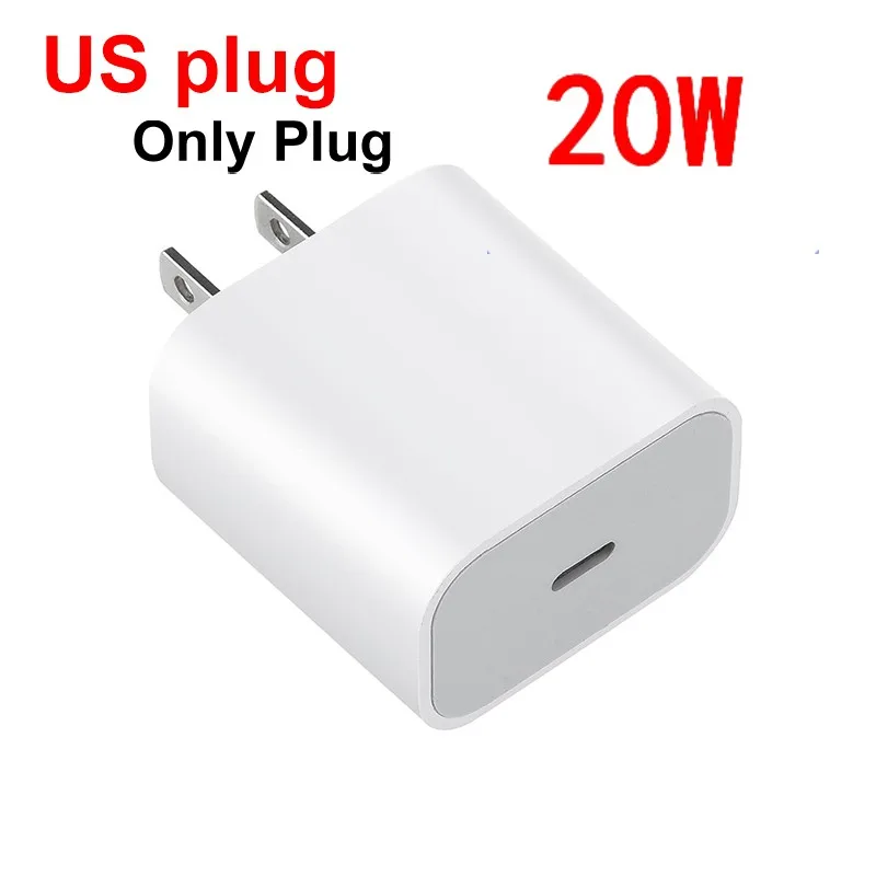 

Wall PD Charger Fast Travel Power Supply Usb Type C Portable Mobile Cell Phone Charger Adapter 5V 9V 12V 20W 100-240V/0.4A OLP