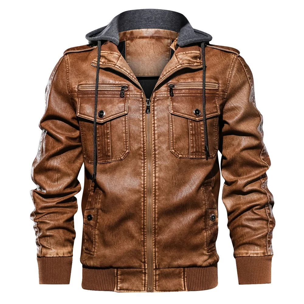 

HIgh street Fashion embroidery Black Bike Motorcycle Zip Up coat jackets mens clothing Men's Jackets & Coats, As picture