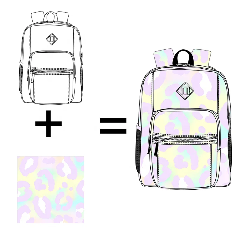 

Backpack custom logo low MOQ backpack for college custom print backpack school bag wholesale price school bags for boy girls