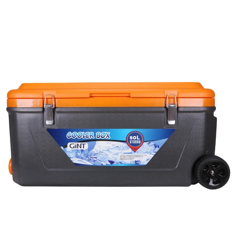 

sample beer hiking sample hot sale outdoor travel car cooler and warmer box fridge cooler box for insulation with wheels