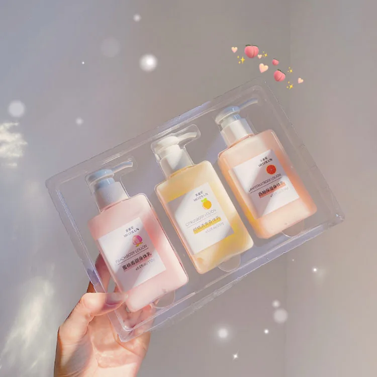 

MEIZILUN Best Moisturizing Natural Care Whitening 3 Flavors Body Lotion, 3 colors