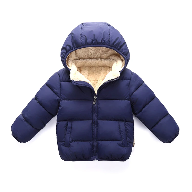 

Autumn Kids Girls Boys multi color Jacket Winter Warm Children Jacket, Green red blue black dark blue