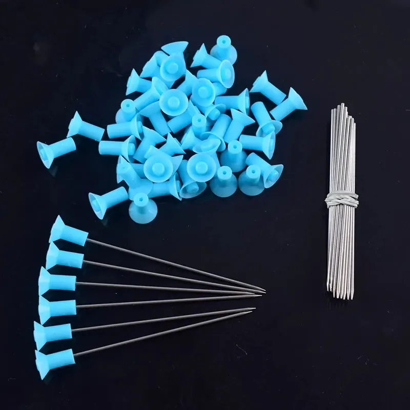 

50/100pcs Medium-Duty Pin Darts with Durable Steel Structure and Sharp Tip 2.56 "for BLOWGUN .40 CALIBER Blaster Highest Speed