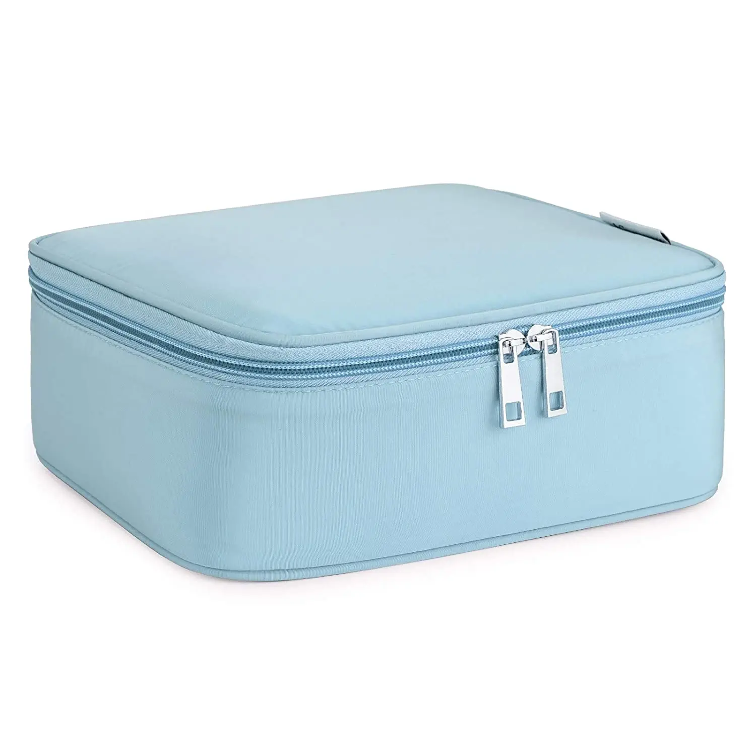 

YAESHII 2020 Hot Sale Large Capacity Fashion Blue Cosmetic Bag Travel Fashion Cosmetic Storage Bag Custom Cosmetic Bag
