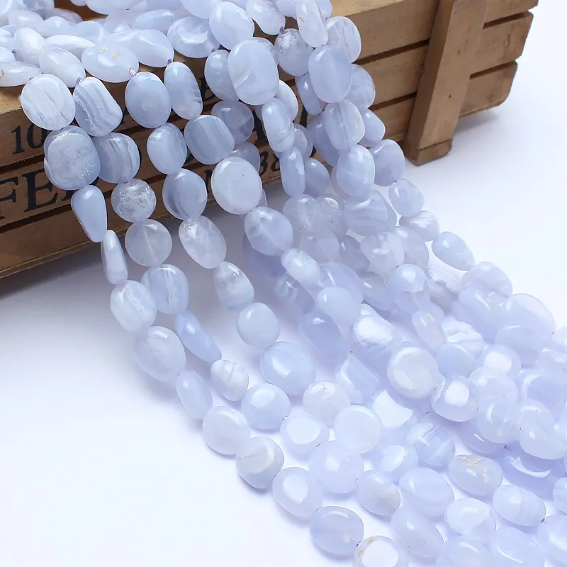 

Natural Stone Beads 8-10mm Irregular Purple Agate Stone Beads For Jewelry Making Bracelet Necklace