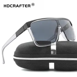 HDCRAFTER 2021 Metal Polarizer Reflective Sunglass