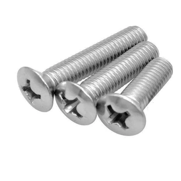 十字槽凸起埋头铝合金桁架头机螺丝