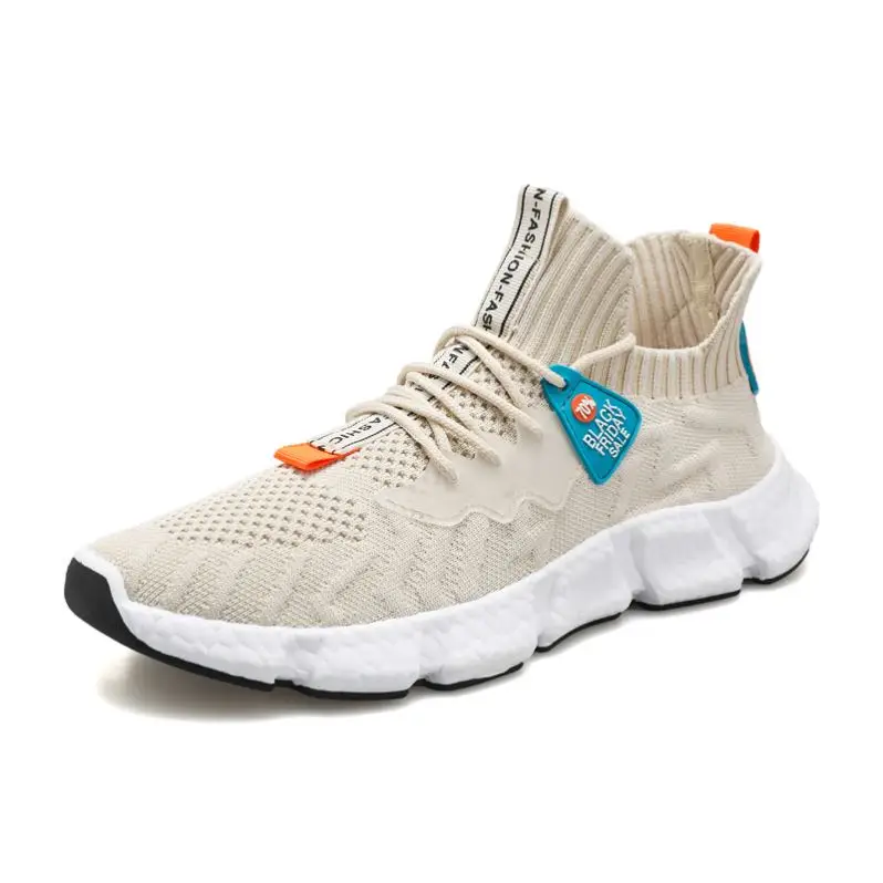 

OEM & ODM Accept Custom Logo Fashion Breathable Fly Knit Men Casual Sports Shoes, Optional