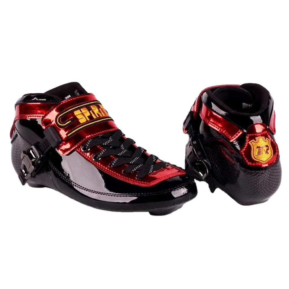 

Professional SPIRIT Speed Inline Skate Boots Quality Carbon Fiber Competition Speeding Skate Racing Skating Boot